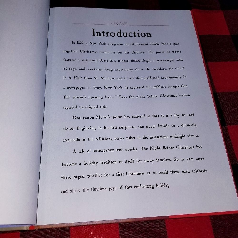 The Night Before Christmas Hardback Book - Picture 3 of 8